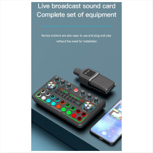 neue P99 Live-Soundkarte Mixer Podcast Soundboard Voice Sound Board