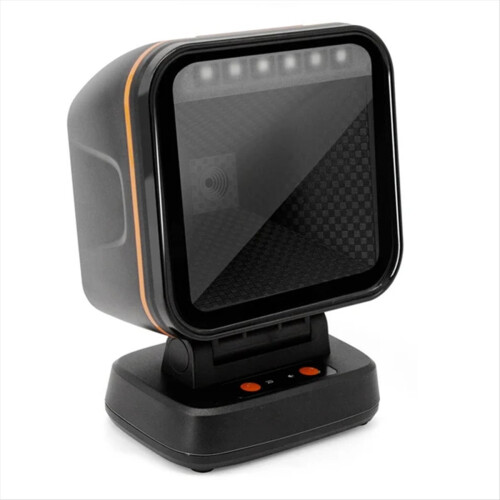 USB 2D Barcode Scanner Gobal Exposure Desktop Flat Hands-Free