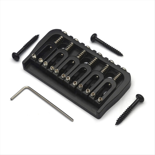 6-strenget guitar med fast bro 72.8, sort