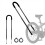 Kinderfietstrainer Handvat, Fietsbalans Duwstang 2