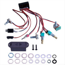 EQ-B15T Line+Akcesoria Aktywny przetwornik do gitary elektrycznej