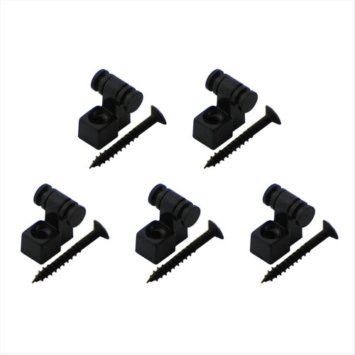 Gitarkulelagerstrengspenne gitarrulleholder svart