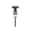 Gitarkulelagerstrengspenne gitarrulleholder sølv 6
