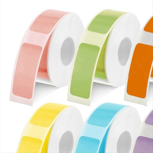 Mini Thermal Label Printer Paper Waterproof and Oilproof Print Label 2