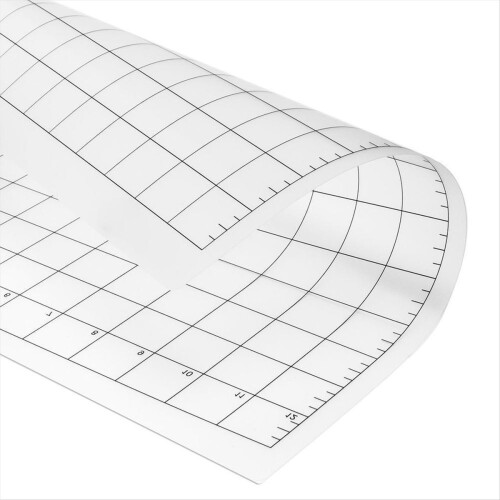 5 τεμάχια χαλάκι κοπής 12x8 ιντσών PVC με αυτοκόλλητο μαξιλαράκι κοπής με τυπική λαβή 2