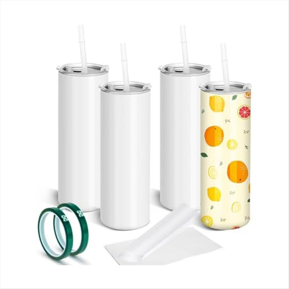 4 Pack Sublimation Tumblers Blank Tight Straight-image-OPC-PMDC5KD-NEW