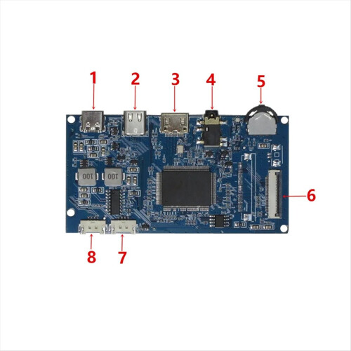 For EDP 30Pin Type-C -Compatible Driver Control Board(1920x1080) 1