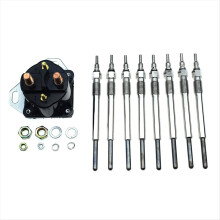 9 Stücke für E-Serie 7.3L Relais Magnet & Glühkerzen F81Z-12B533-AC