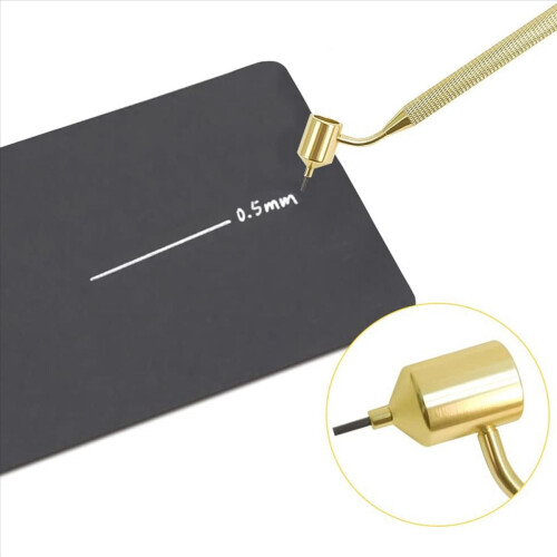 3 kpl ohuita viivavärikynää (0,5 mm) 2
