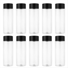 10 stk. 400 ml/13,5 oz plastjuiceflaske gjennomsiktig drikkeflaske