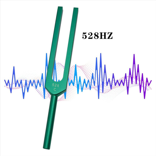 Διαπασών, 528 Hz Διαπασών για Θεραπευτικό Τσάκρα, Πράσινο 2