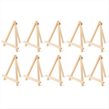 10 stuks houten ezels, 9 inch tafelezels, statief, voor schilderen