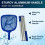 Pool Supply Swimming Pool Leaf Skimmer Net 4 Aluminium Pole 4