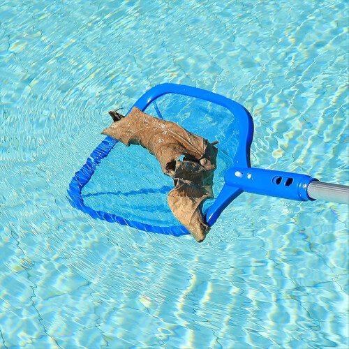 Pool Supply Swimming Pool Leaf Skimmer Net 4 Aluminium Pole 2