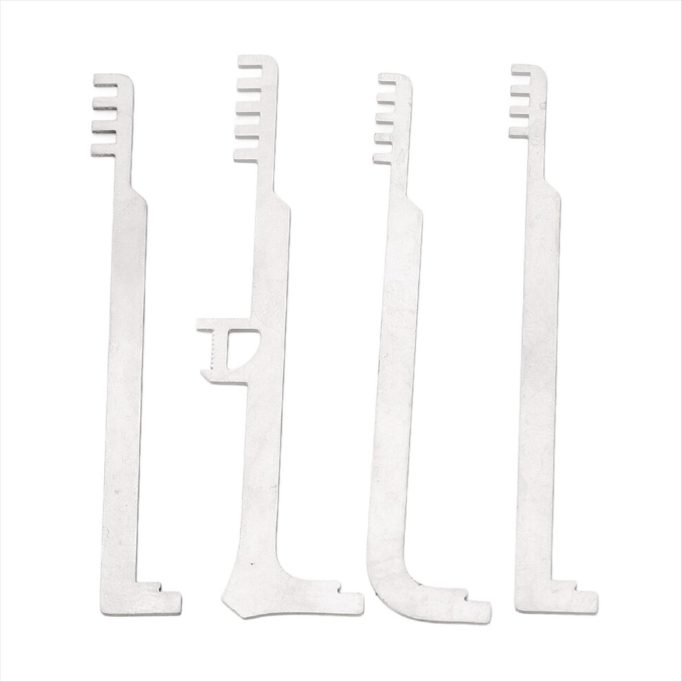 4Pcs Comb Picks Comb Lock Picks Teeth Tools Pick Combs For Repair 4713066661332
