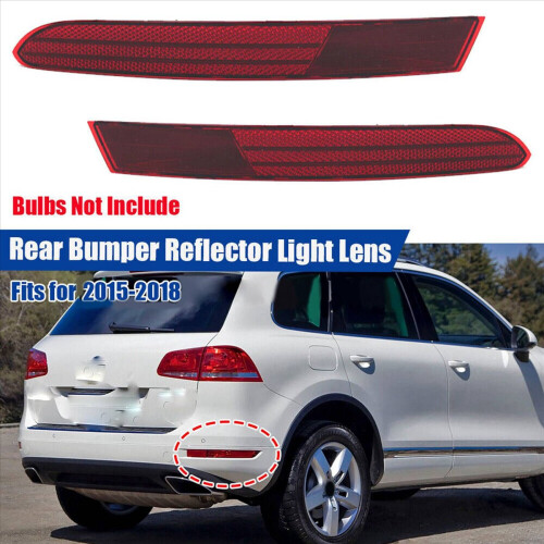 Left Rear Bumper Reflector Light for 2015-2018