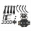 S500 Quadcopter Stelsæt Fire-stel Kulfiber U-type 1
