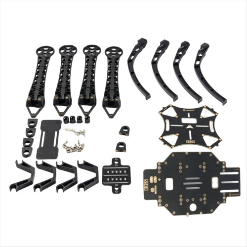 S500 Quadcopter Stelsæt Fire-stel Kulfiber U-type