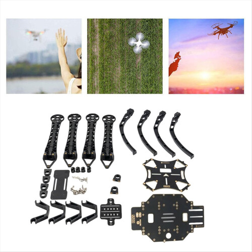 S500 Quadcopter Stelsæt Fire-stel Kulfiber U-type 2