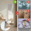 Specchio autoadesivo senza vetro da 4 pezzi per camera da letto, bagno, S 3