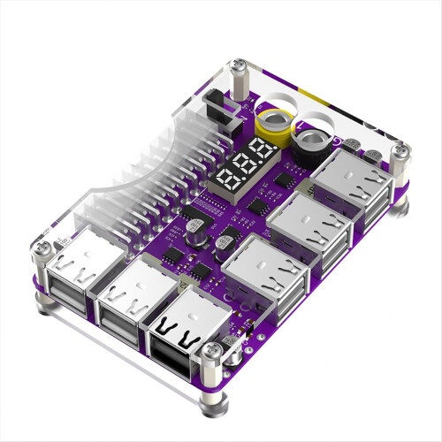 Adaptor modul de alimentare pentru placă de alimentare ATX cu 24 de pini