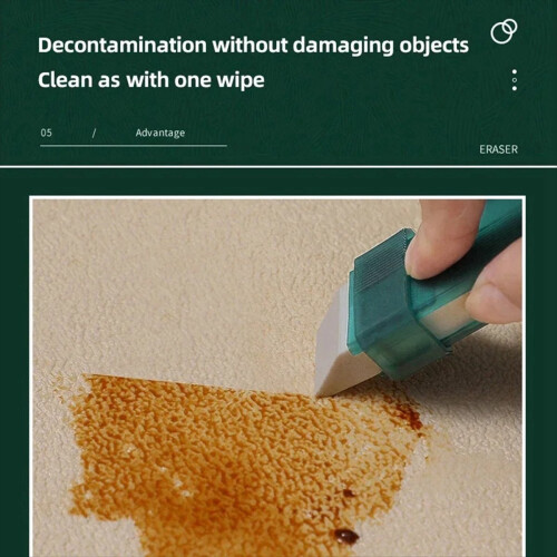 Stain Remover Rubber Eraser Kitchen Faucet Limescale Eraser,A 1