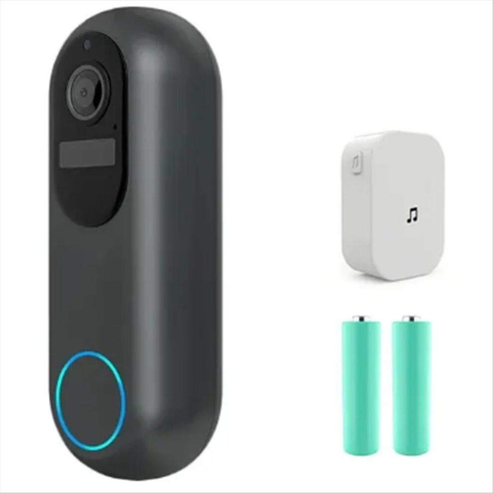 1080P Tuya Smart Video Doorbell Wifi Wireless Door Bell Eu Plug 4713066693500