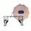 Trommepatch, Trommeskind Tromme Percussion Instrument Sort 11 X 11cm 5