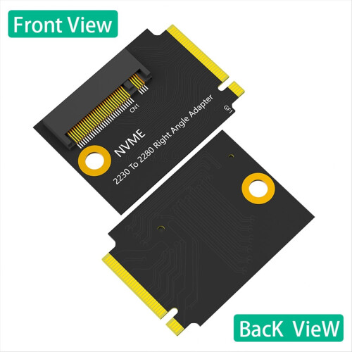 Til Ally Transfer Board til NVME M.2 90 graders PCIE4.0 adapter 1