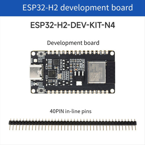 ESP32-H2 Udviklingskort ESP32 H2 DEV KIT N4 Modul 4MB Flash 1
