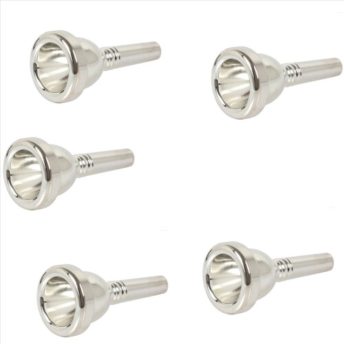 12C Small Shank Trombone Sølvmunnstykke Nytt