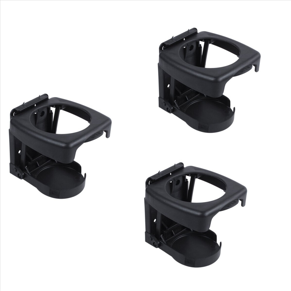 Plastic Folding Car Truck Drink Cup Can Bottle Holder Stand Black 4713066605251