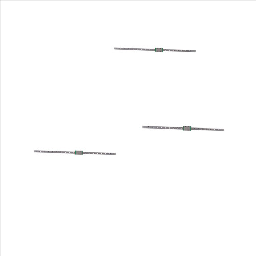 1 τεμάχιο γραμμική ράγα MGN9 400mm 9mm και 1 τεμάχιο συρόμενος ...
