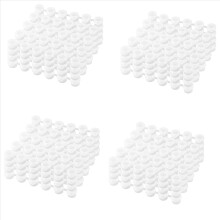 25 Strips Empty Paint Pots Strips Mini Clear Storage for Classrooms