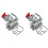 Luftkontrollventil MD614743 for 1997-2000 1,5/1,8L 1