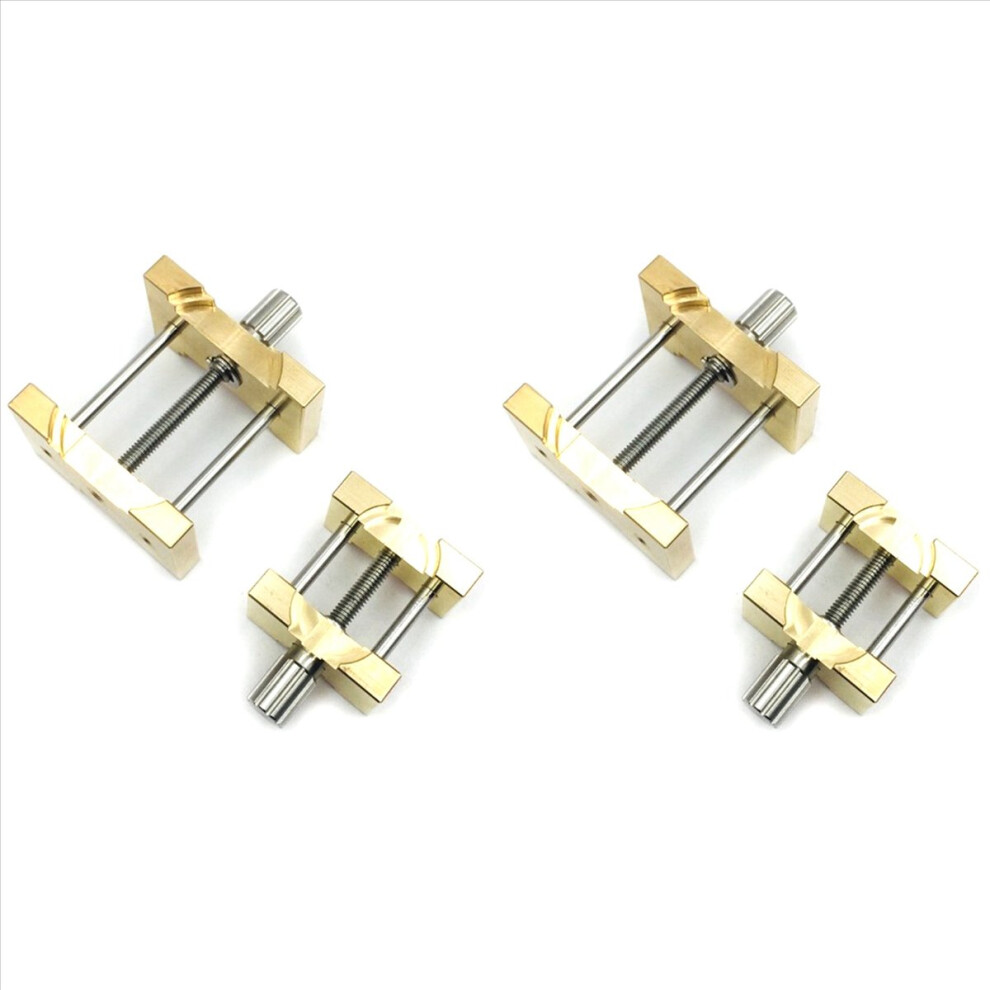 2Pcs Brass Watch Movement Holder Fixed Base Multi Function 4713066606876