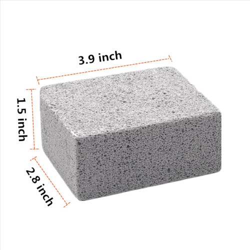 4 Pack Grill Griddle Cleaning Brick Block,Bathroom Pumice Block, 2