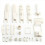 X450.0021 Motorbasebeslaggruppe Shell Receiver Hus til 2