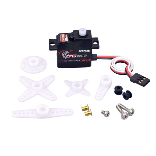 S0017P 17G Gear 1,8KG Servo til RC Flyrobot 1/18 1