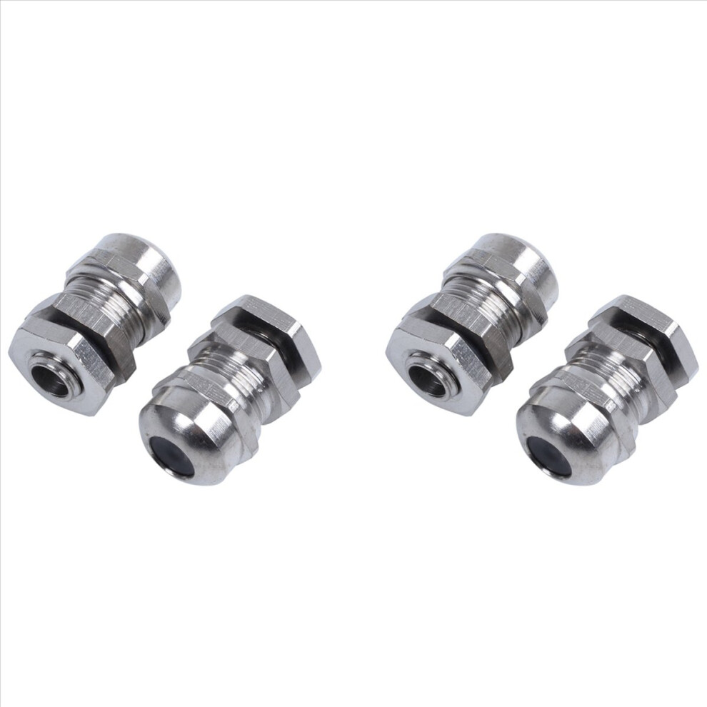 2 Stueck M8 Wasserdicht Kabelverschraubung Fuer 2-5Mm Kabel Draht 4713066622951