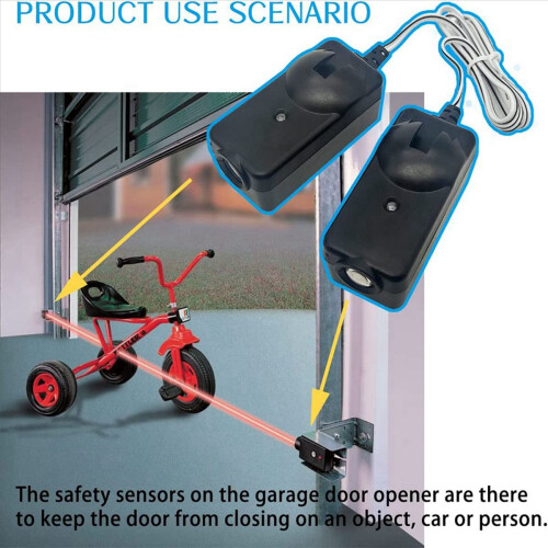 Garasjeportsensor erstatning sikkerhetssensor stråløyne for 41A5034 1