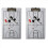 Tableau de coaching effaçable à sec, tableau de stratégie à double face 2