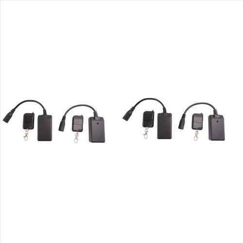2 τεμάχια AC 90-240V 3 ακίδων XLR δέκτης τηλεχειρισμού μηχανή ομίχλης καπνού