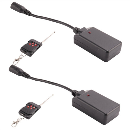 2 τεμάχια AC 90-240V 3 ακίδων XLR δέκτης τηλεχειρισμού μηχανή ομίχλης καπνού 2