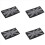 Jack UK Flag Badge Patch Stick 10cm x 5cm NY, (Sort/Grå) 1