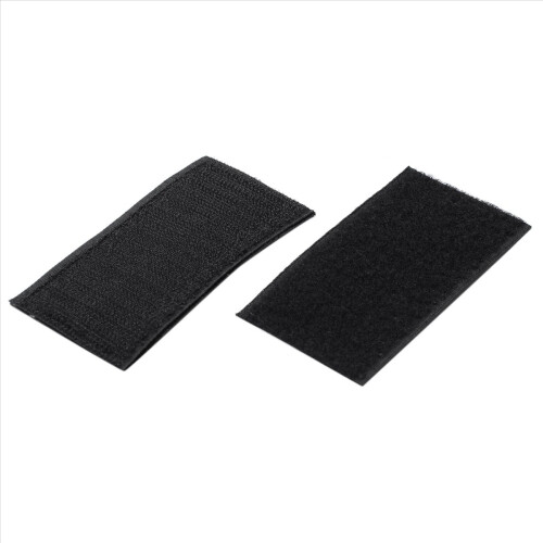 Jack UK Flag Badge Patch Stick 10cm x 5cm NY, (Sort/Grå) 2