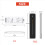 Dimmer LED 12V 5V 24V 36V 8A PWM Interruttore wireless 4