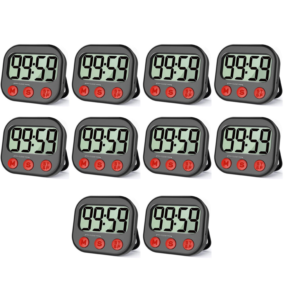 Kitchen Timer, Digital Visual Timer Magnetic Clock