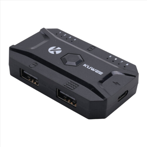 Bluetooth Hub USB 5.0 Converter Wired Keyboard&Mouse to Wireless Hub 2
