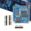 Placă de bază mini EMCC de 512 MB DDR3 RAM + 8 GB 7